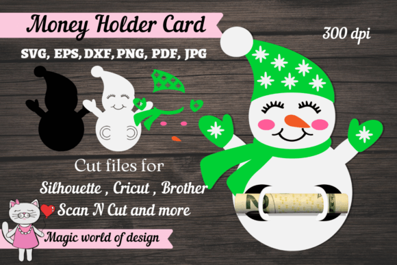 3D Christmas Snowman Boy, Money Holder: A Creative and Practical Holiday Solution