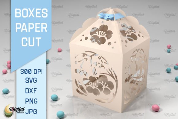 3D Gift Box Paper Cut SVG: A Creative Digital Design Asset for Modern Makers