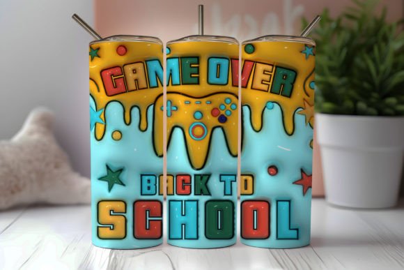 Back to School 3D Inflated Tumbler Wrap – A Creative Tool for Personalized Gifts and Promotions