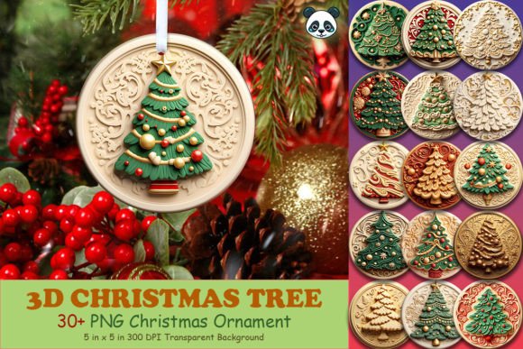 Christmas Tree 3D Ornament Bundle: A Strategic Tool for Creative and Commercial Success