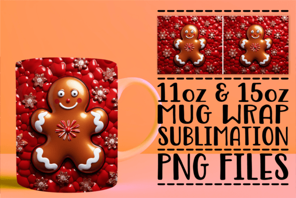 Enhancing Creativity and Branding with 3D Winter Wonderland Mug Skins for 11oz and 15oz Mugs
